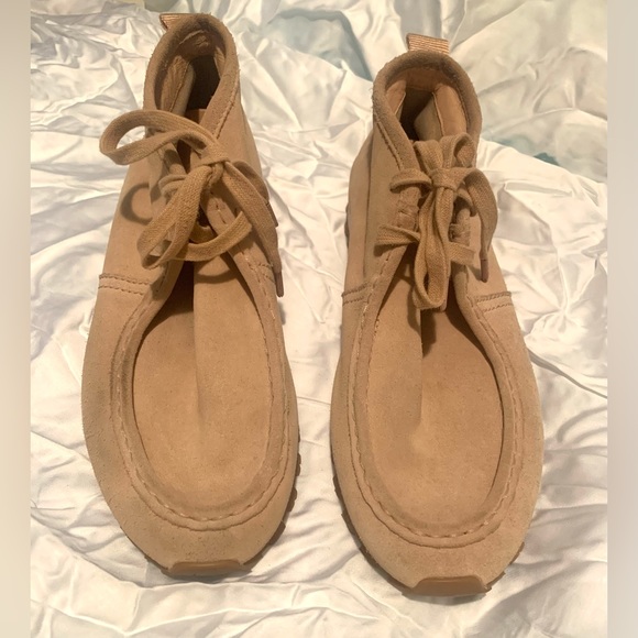 Women's Tan Ankle Boots - Picture 2 of 11